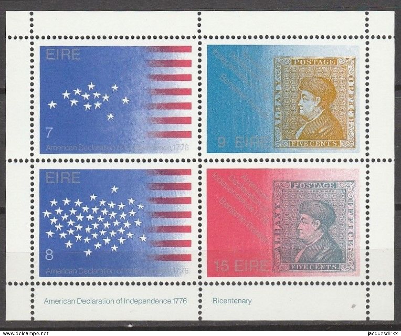 Ireland        .   Y&T     .   F  2     .    **      .   MNH - Blocchi & Foglietti