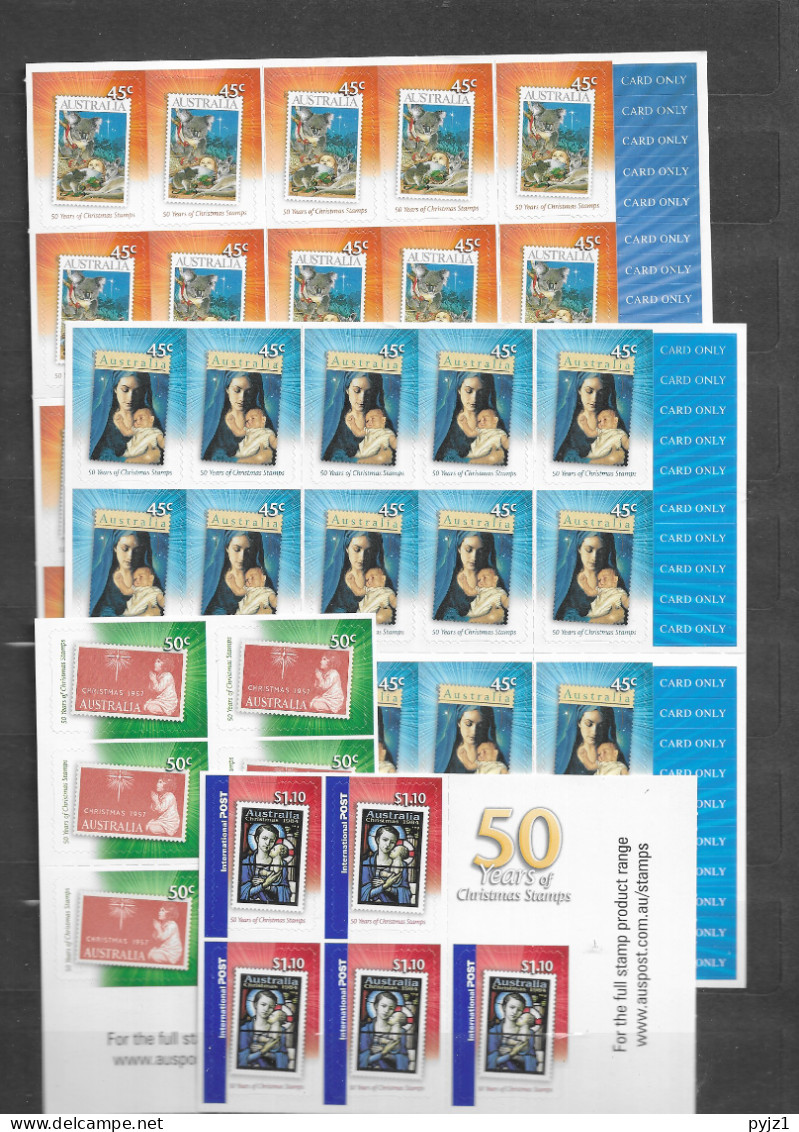 2007 MNH Australia Mi MH 305-08 - Carnets