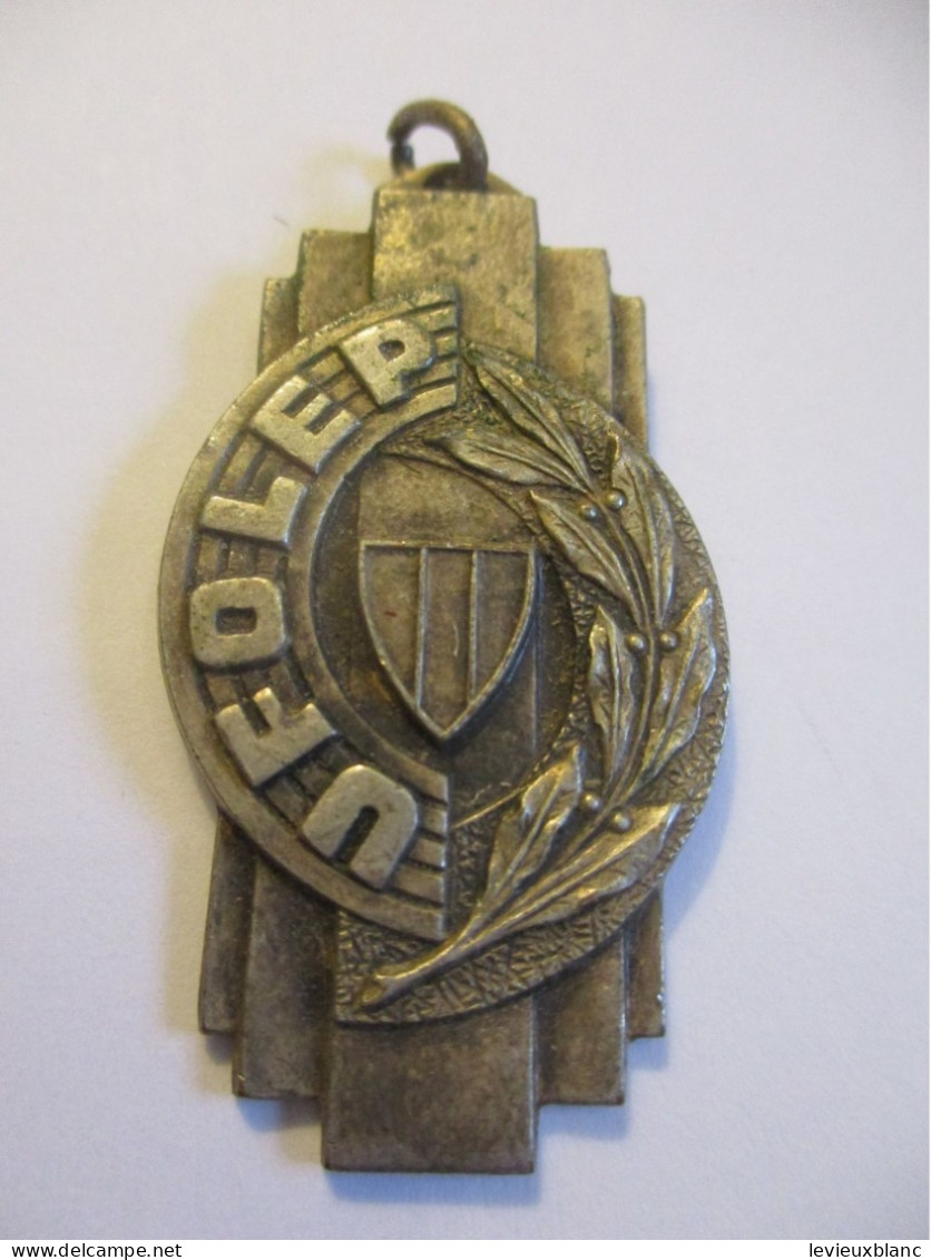 Athlétisme/Médaille De Sport/ /UFOLEP/ Ligue Française De L'Enseignement/Bronze Nickelé/ 1959   SPO418 - Leichtathletik