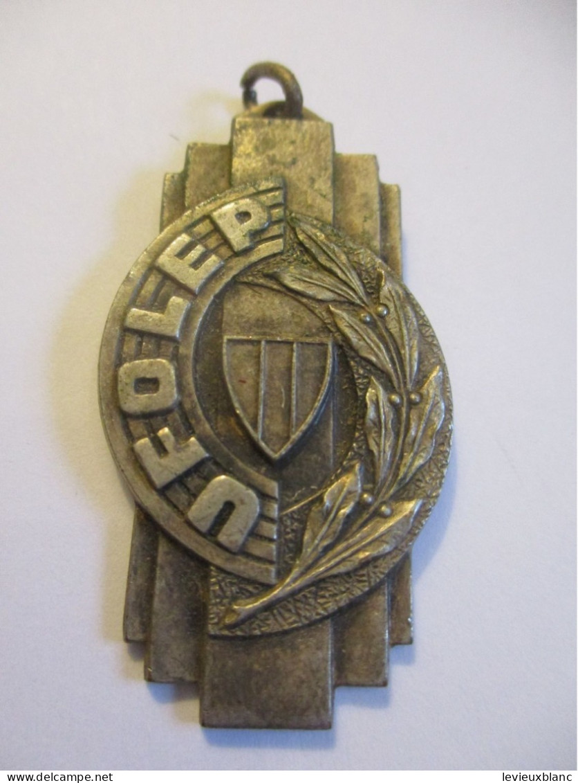 Athlétisme/Médaille De Sport/ /UFOLEP/ Ligue Française De L'Enseignement/Bronze Nickelé/ 1959   SPO418 - Atletica