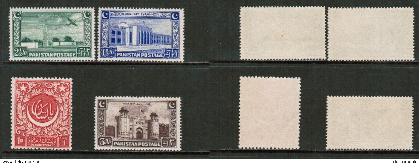 PAKISTAN   Scott # 20-3** MINT NH (CONDITION AS PER SCAN) (Stamp Scan # 920-13) - Pakistan