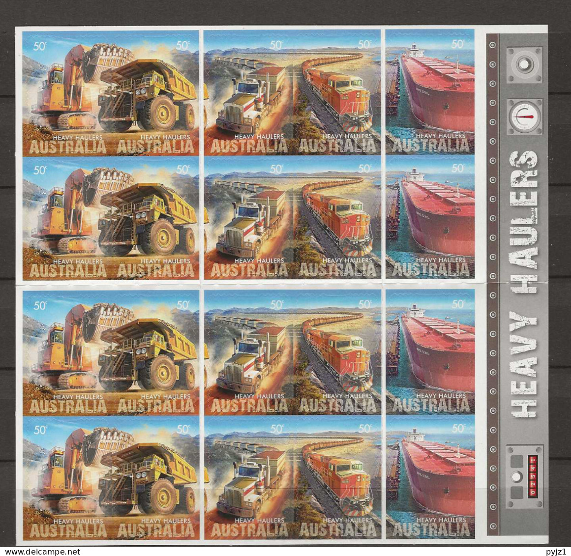 2008 MNH Australia Mi MH 352 - Carnets