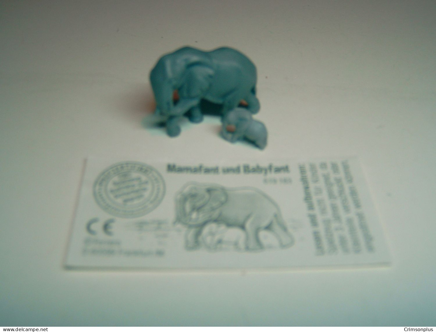 1997 Ferrero - Kinder Surprise - 619183 - Mamafant Und Babyfant + BPZ - Monoblocs