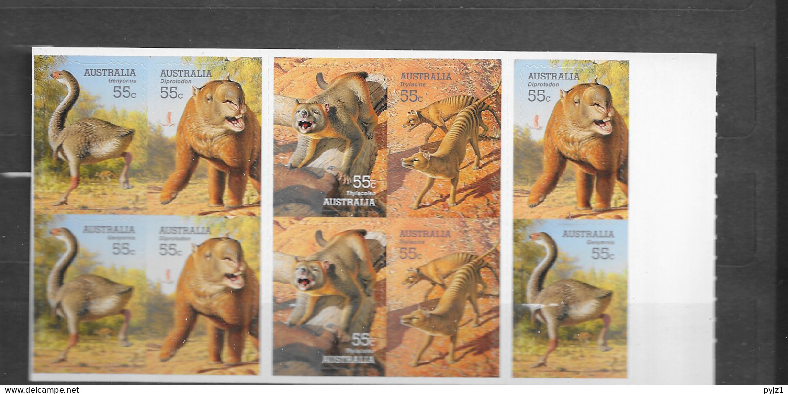 2008 MNH Australia Mi MH 392 (10 Stamps) - Carnets
