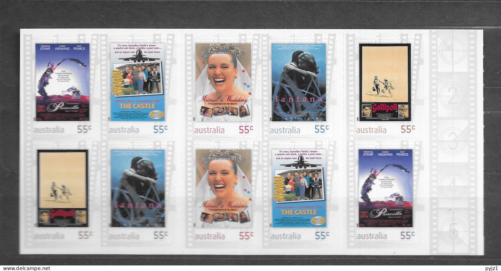 2008 MNH Australia Mi MH 400 (10 Stamps) - Booklets