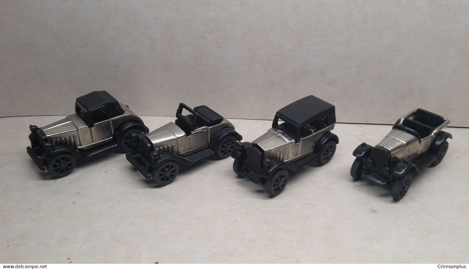 1995 Ferrero - Kinder Surprise - K95 114, 115, 116 & 117 - Classic Metal Cars - Complete Set - Monoblocs