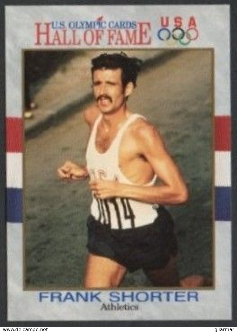 UNITED STATES 1991 - U.S. OLYMPIC CARDS HALL OF FAME # 21 - OLYMPIC GAMES 1972 / 1976 - FRANK SHORTER - ATHLETICS - G - Sonstige & Ohne Zuordnung