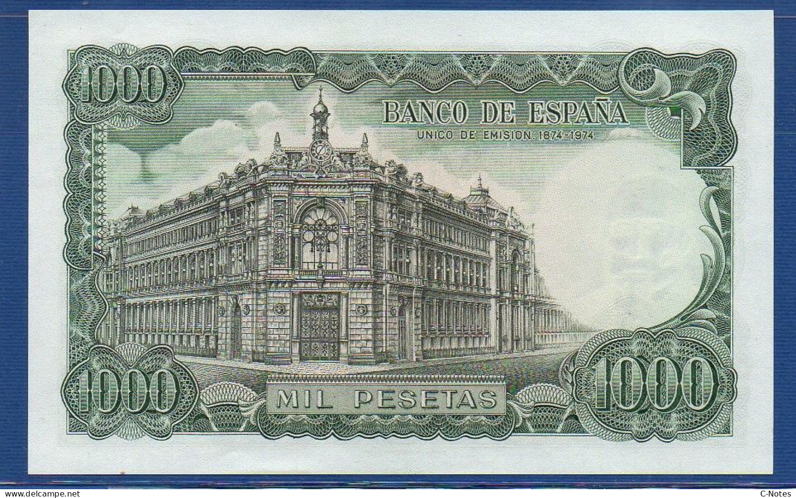 SPAIN - P.154 – 1000 PESETAS 1971 UNC-, S/n 4G7505927 - 1000 Peseten