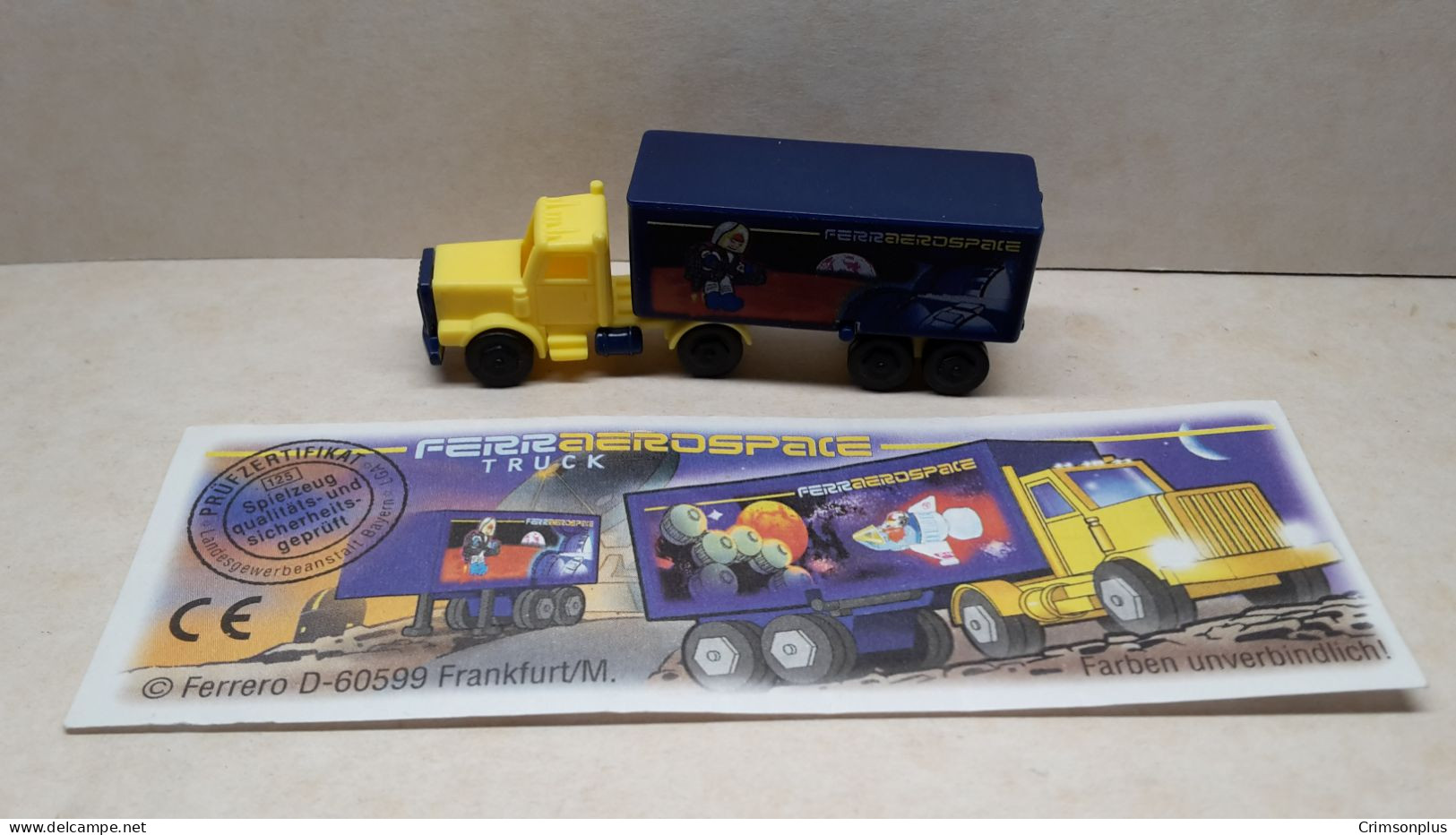 1996 Ferrero - Kinder Surprise - 701718 - Ferraerospace-Truck + BPZ - Monoblocs