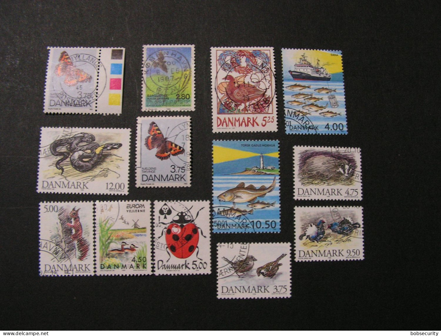 Dänemark, Nice Modern Lot   Fauna - Collections