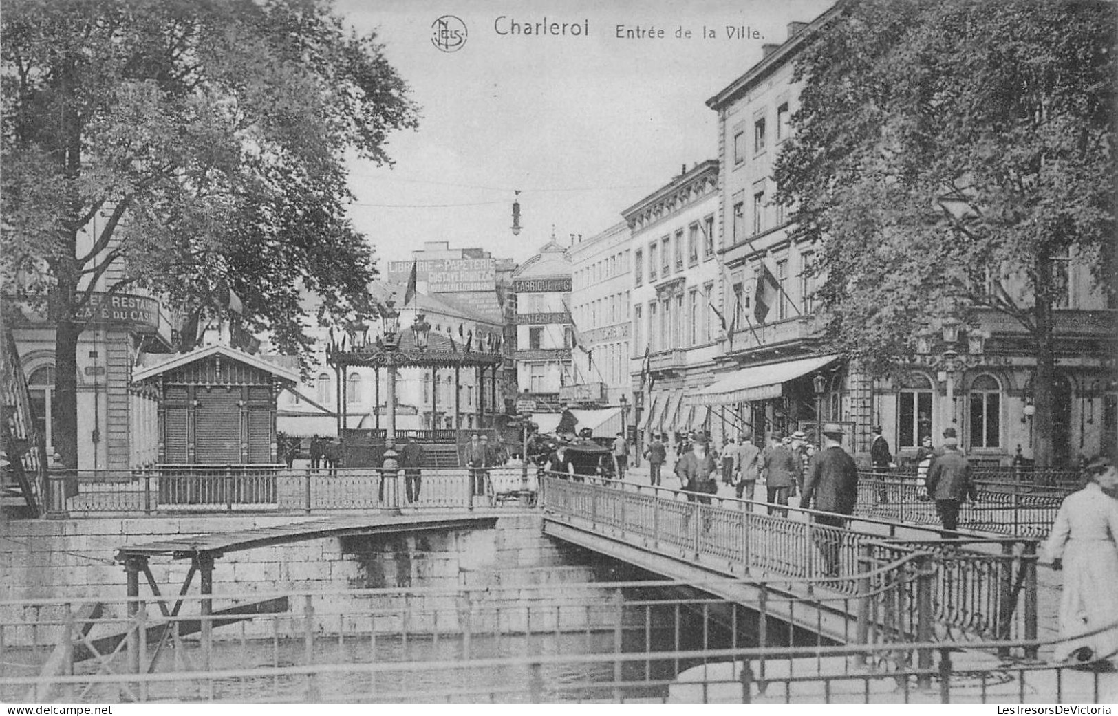 BELGIQUE - CHARLEROI - Entrée De La Ville - Carte Postale Ancienne - Charleroi