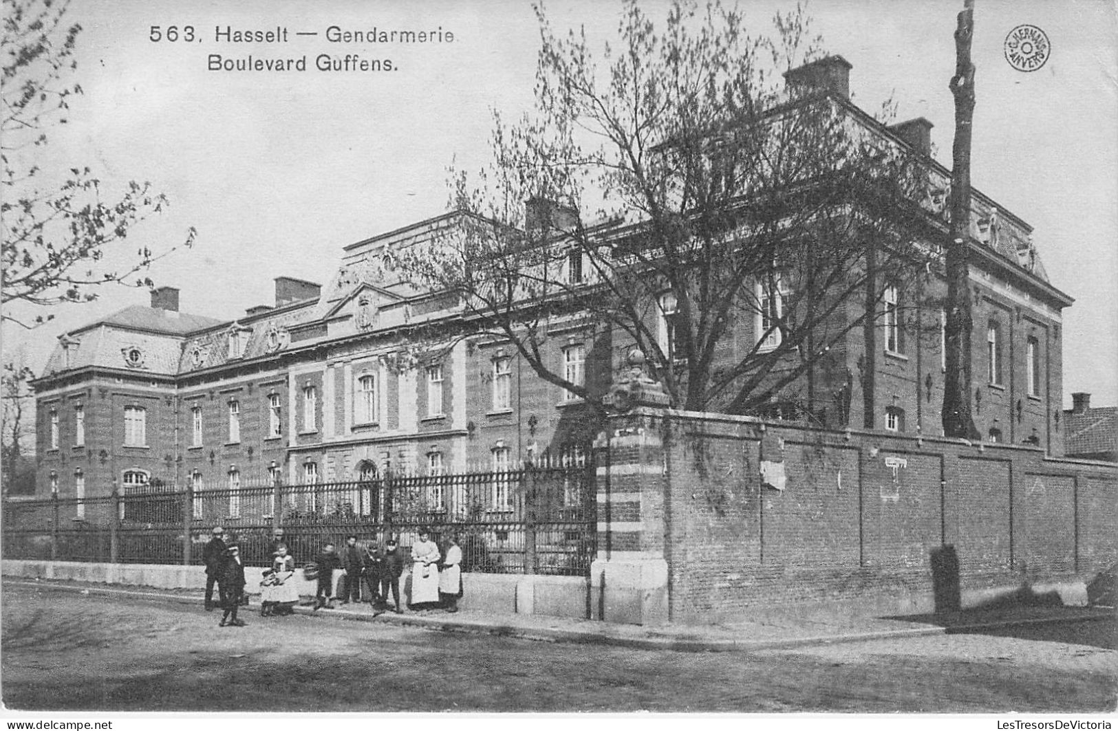 BELGIQUE - HASSELT - Gendarmerie - Boulevard Guffens - Carte Postale Ancienne - Hasselt