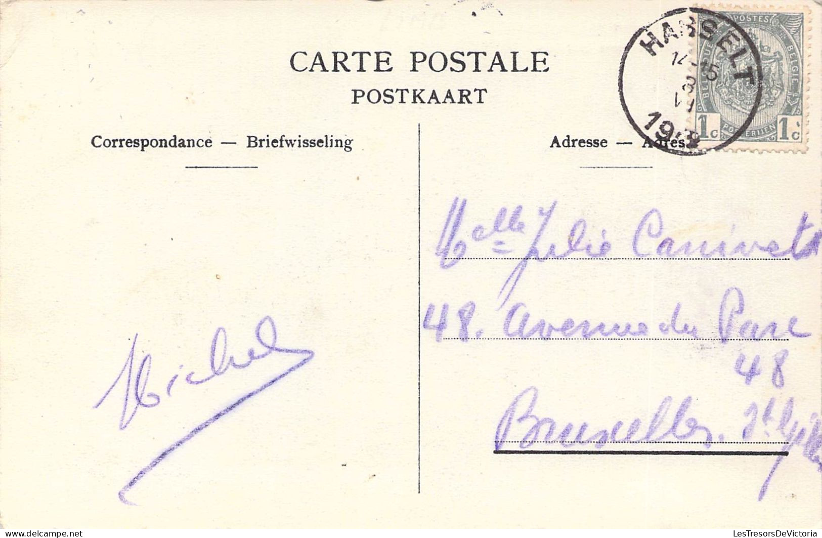BELGIQUE - HASSELT - Gendarmerie - Boulevard Guffens - Carte Postale Ancienne - Hasselt