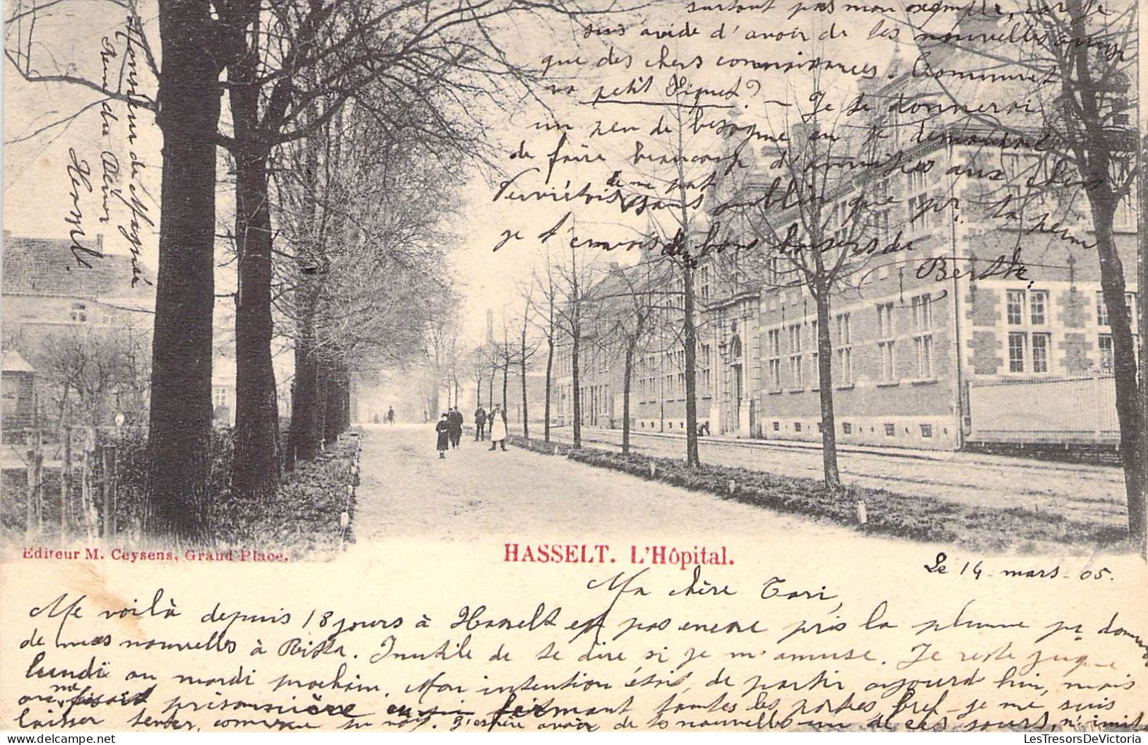 BELGIQUE - HASSELT - L'Hôpital - Editeur M Ceyssens - Carte Postale Ancienne - Hasselt