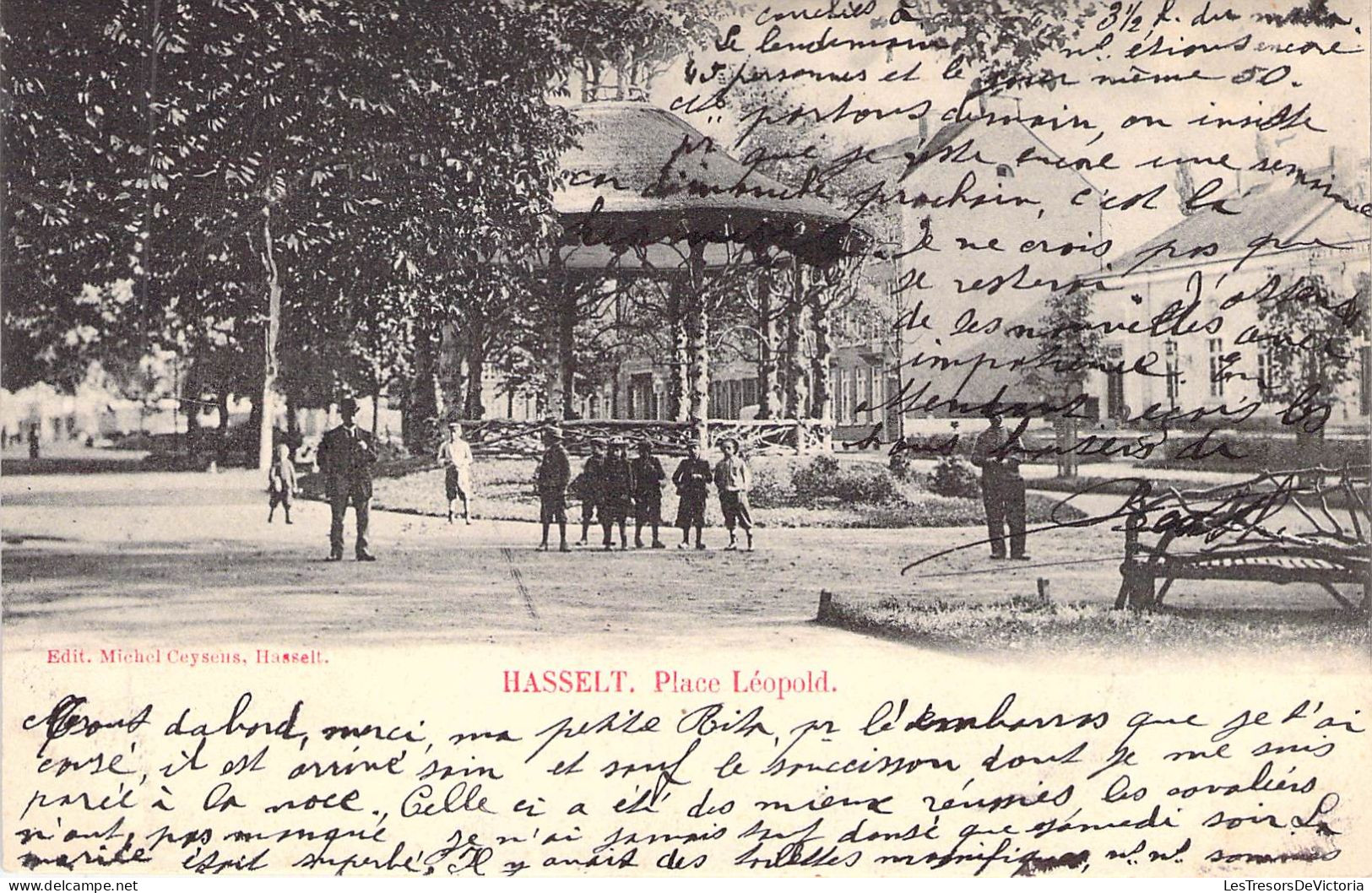 BELGIQUE - HASSELT - Palace Léopold - Editeur Michel Ceyssens - Carte Postale Ancienne - Hasselt