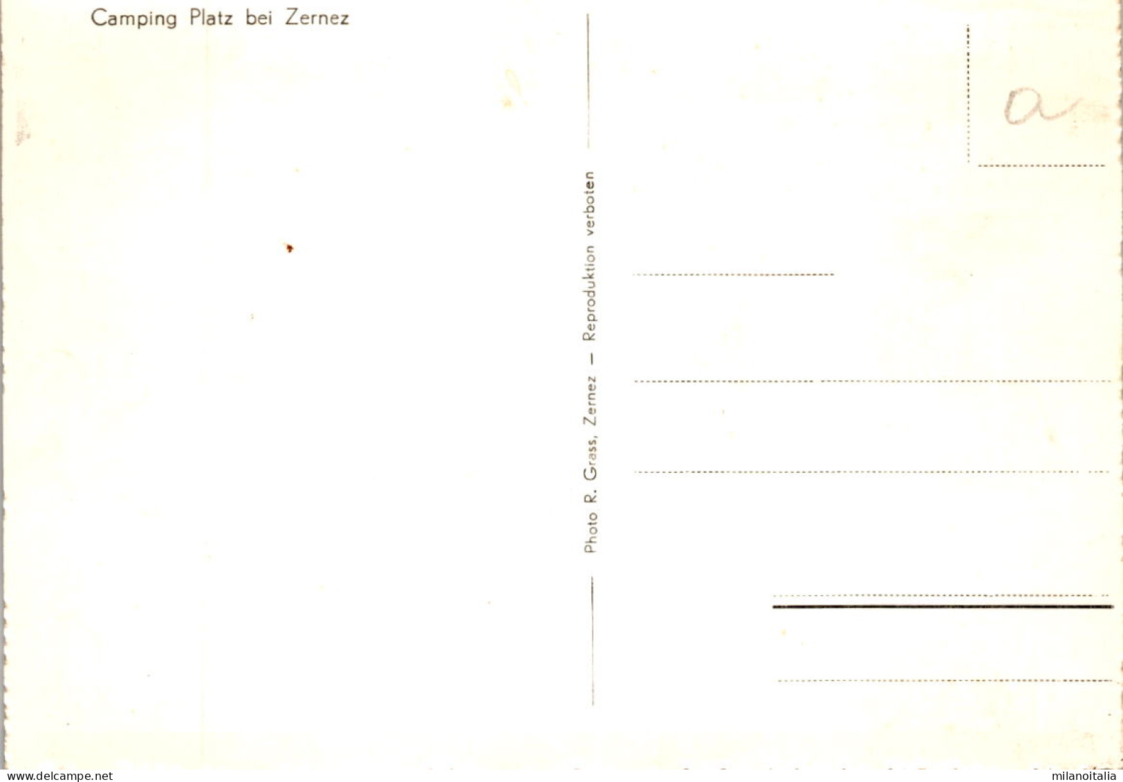 Camping Platz Bei Zernez (a) - Zernez