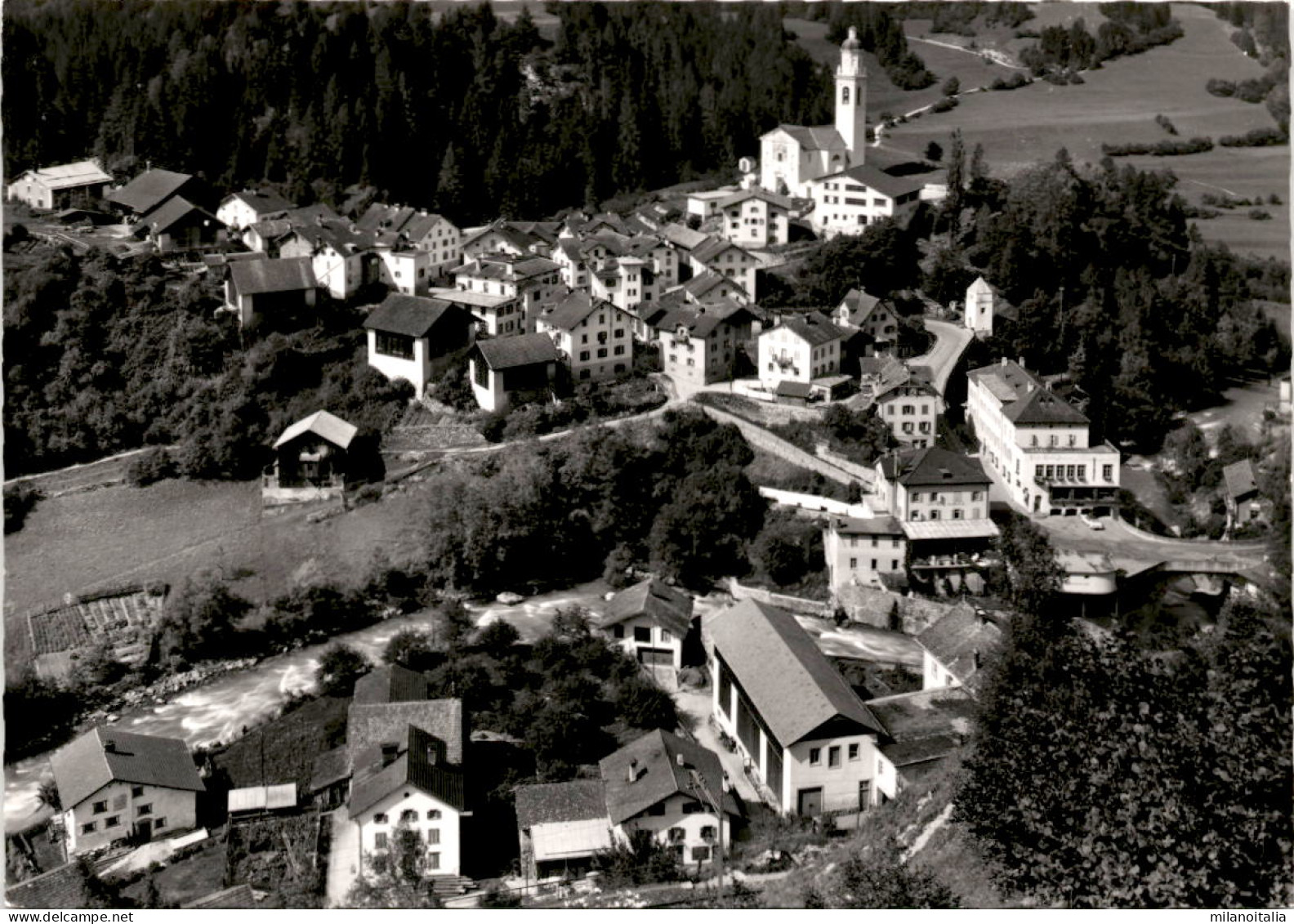 Tiefencastel An Der Julier-Route (11-316) - Tiefencastel