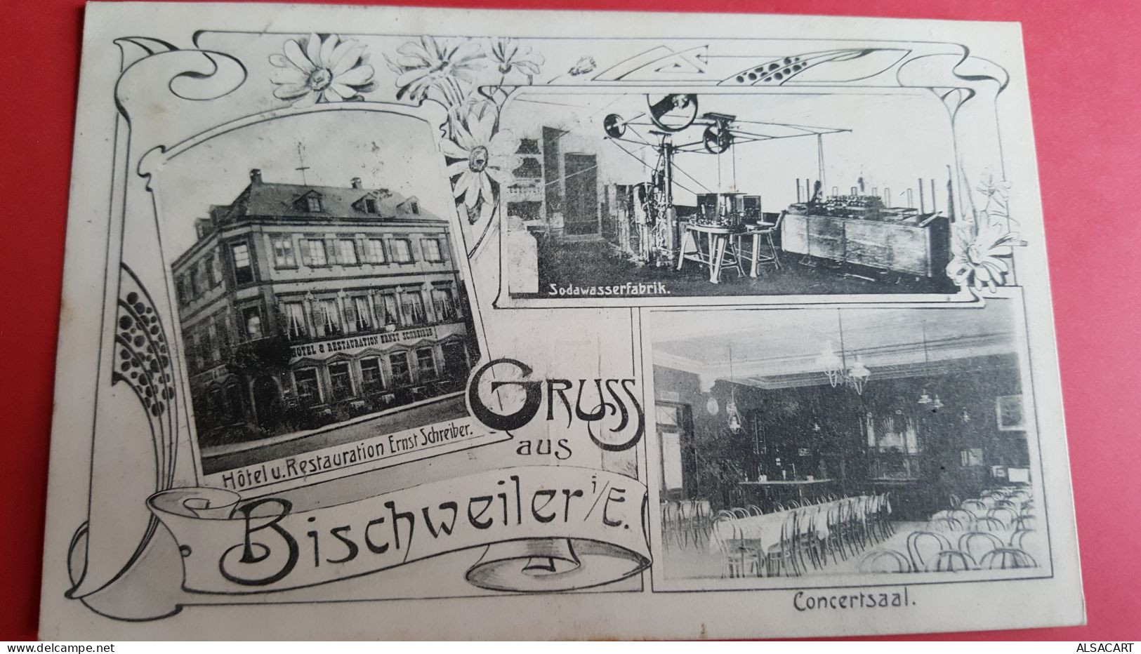 Gruss Aus Bischwiller  , Restaurant Schreiber , Fabrique De Limonade , Salle De Concert - Bischwiller