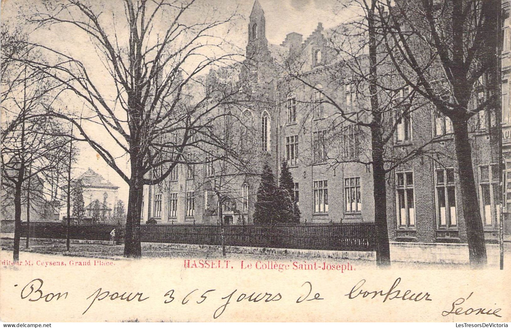 BELGIQUE - HASSELT - Les Collége Saint Joseph - Edit M Ceysens - Carte Postale Ancienne - Hasselt