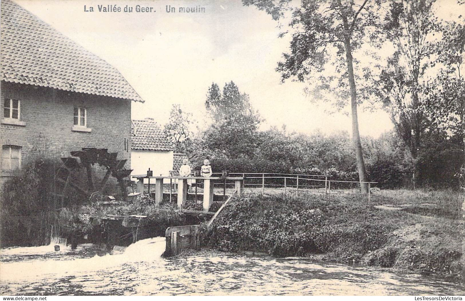 BELGIQUE - GEER - Un Moulin - Carte Postale Ancienne - Geer