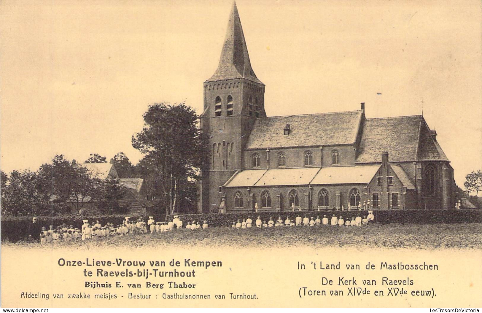 BELGIQUE - TURNHOUT - Onze Lieve Vrouw Van De Kempen Te Raevels Bij Turhout - Carte Postale Ancienne - Turnhout