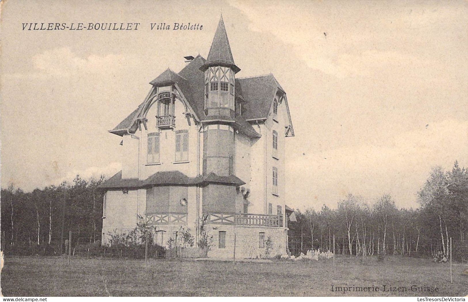 BELGIQUE - VILLERS LE BOUILLET - Villa Béolette - Carte Postale Ancienne - Villers-le-Bouillet