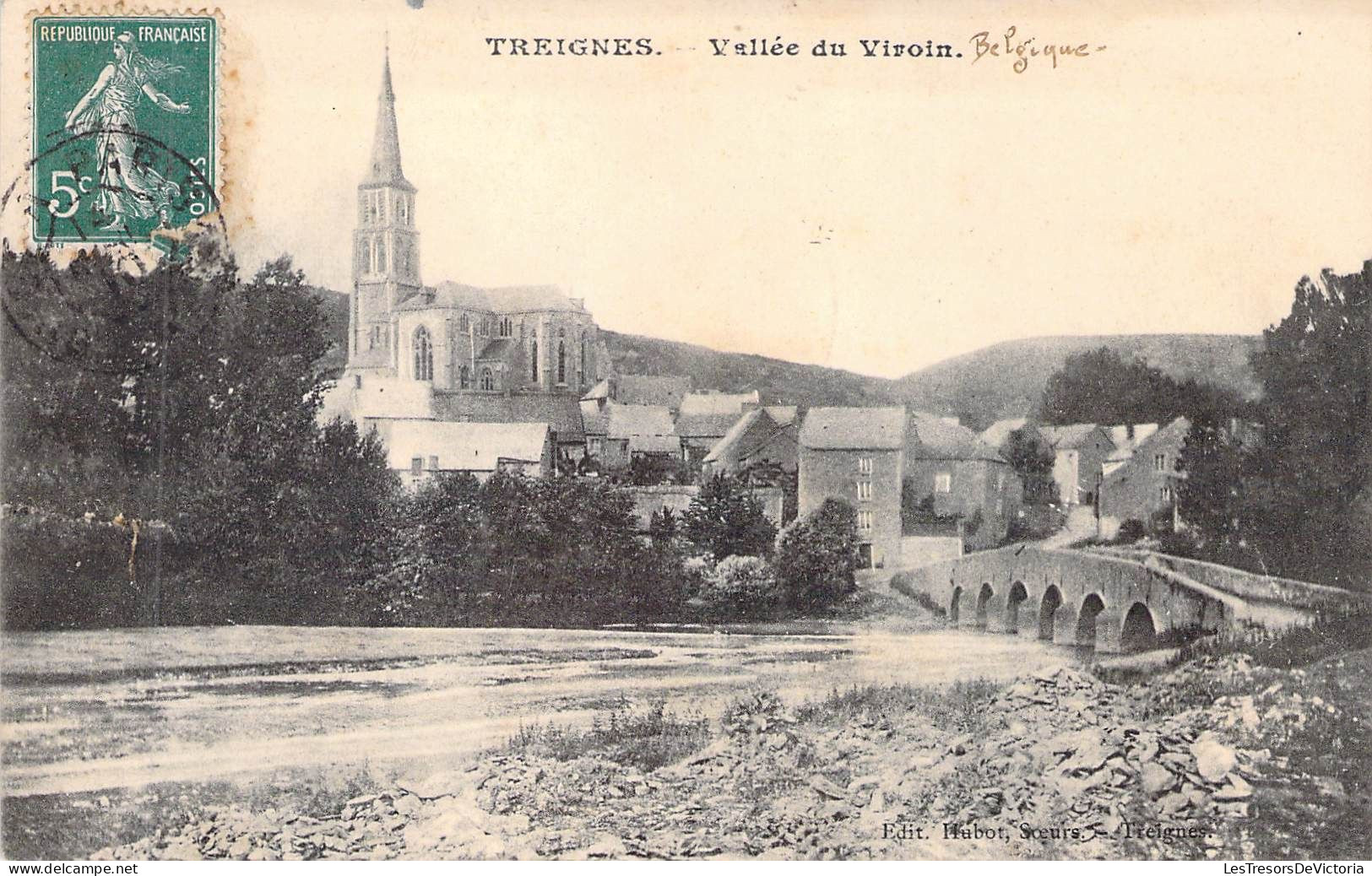 BELGIQUE - TREIGNES - Vallée Du Viroin - Carte Postale Ancienne - Sonstige & Ohne Zuordnung