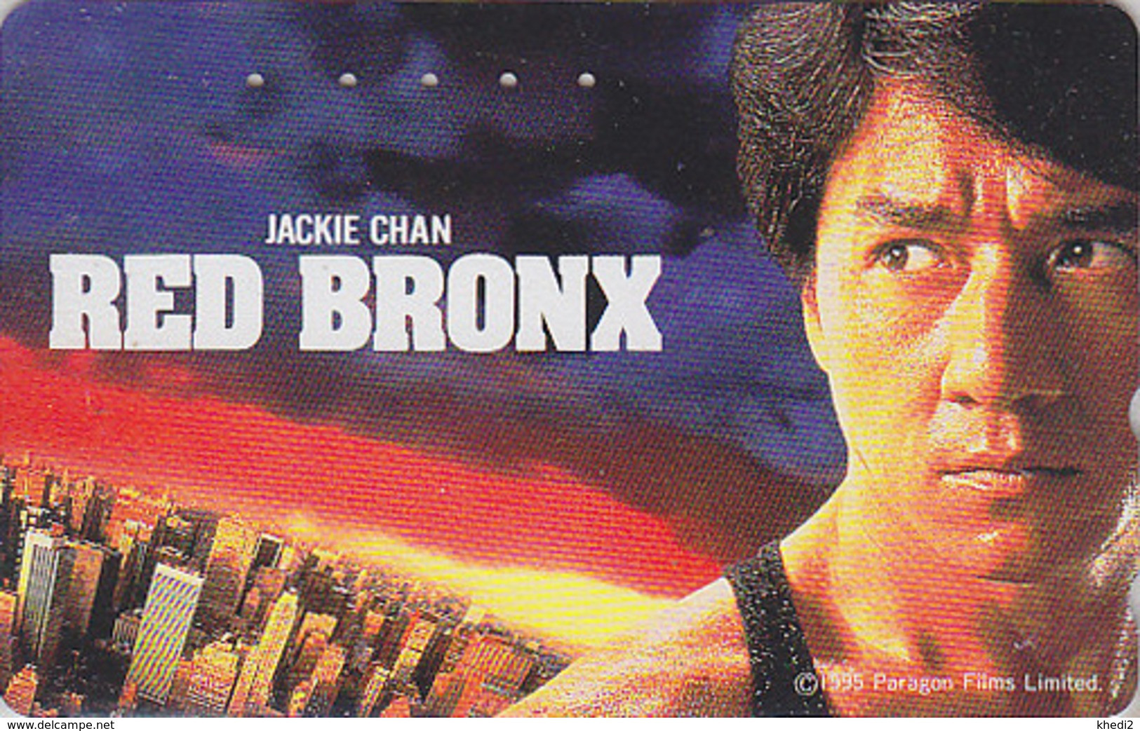 TC JAPON / 110-011 - CINEMA - JACKIE CHAN - RED BRONX / New York USA - MOVIE JAPAN Phonecard - CHINA Rel - R 19683 - Cine