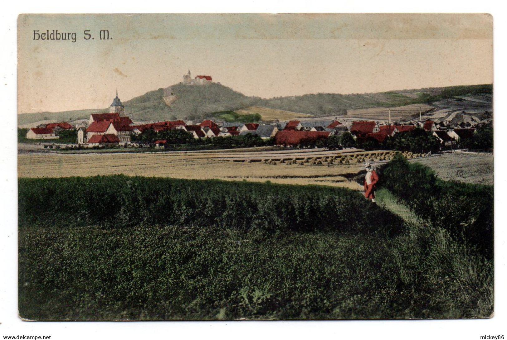 Allemagne-- BAD COLBERG-HELDBURG -1908 - Total .......colorisée - Bad Colberg-Heldberg