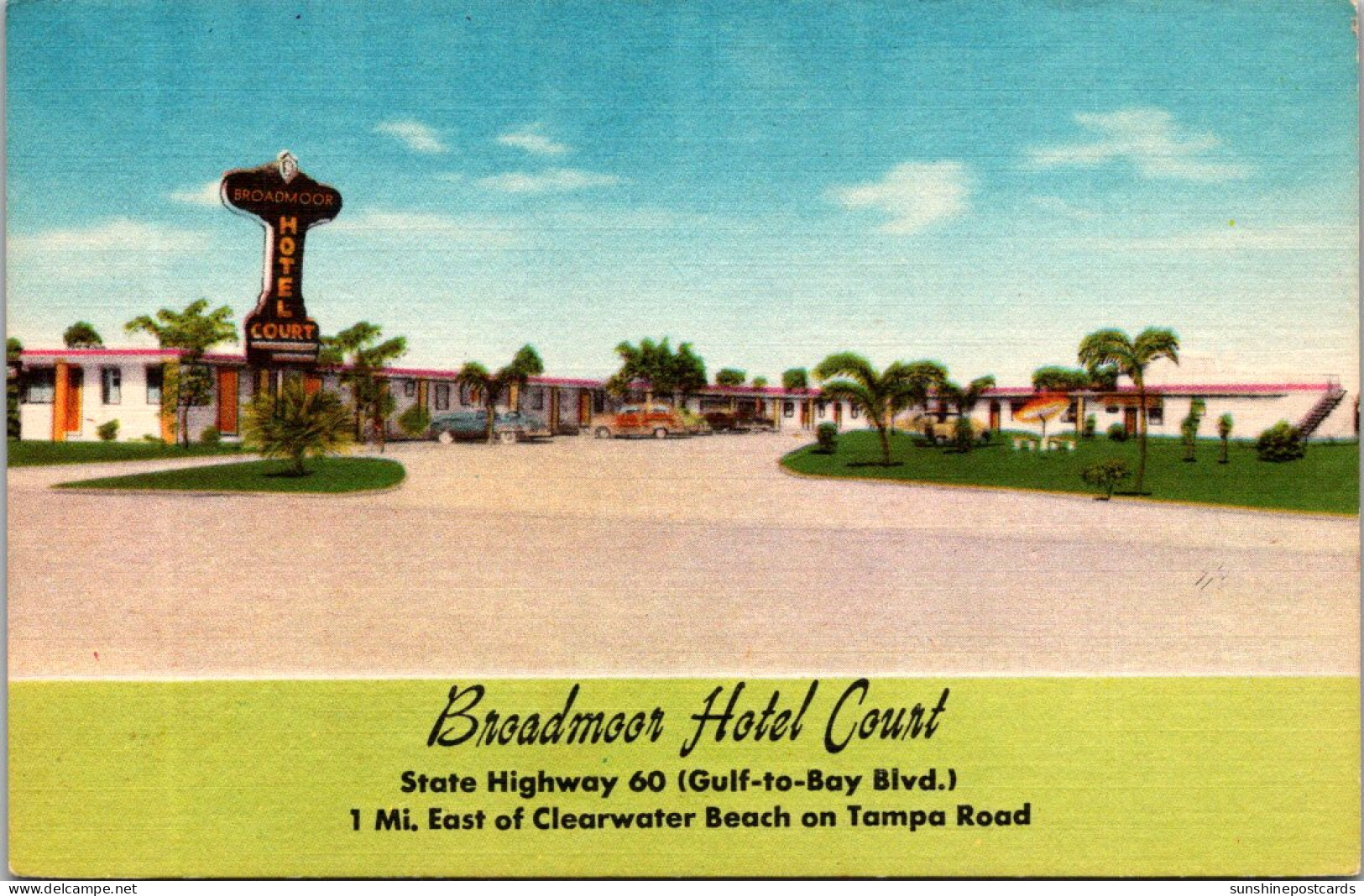 Florida Clearwater Broadmoor Hotel Court  - Clearwater