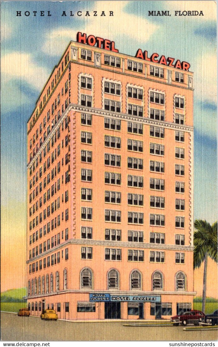 Florida Miami Hotel Alcazar Curteich - Miami