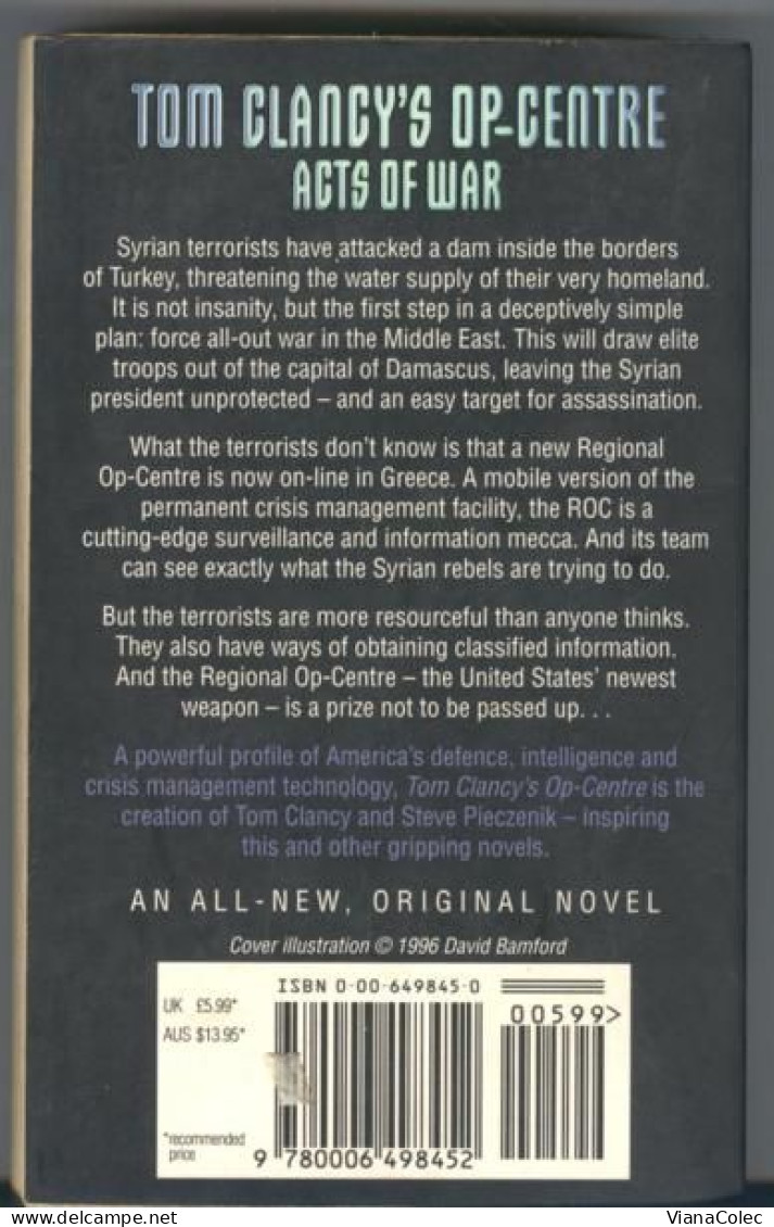 Acts Of War - Tom Clancy's Op-Centre / Syria / Türkiye - Andere & Zonder Classificatie