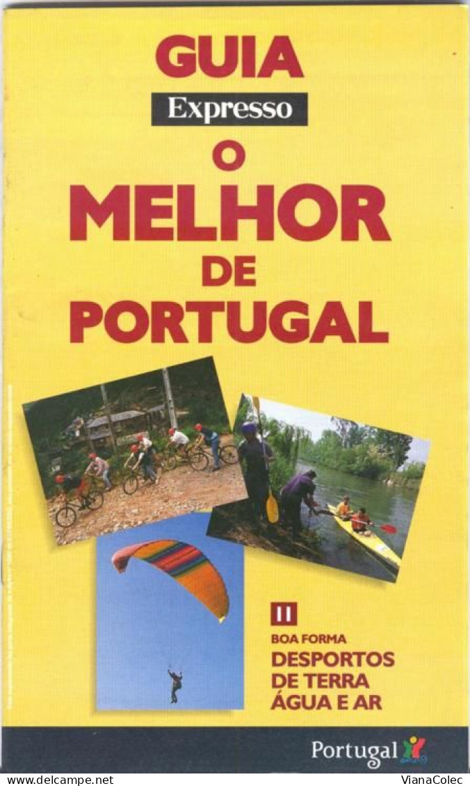 Portugal Desporto Bicicleta Golfe Gerês Surf Berlengas Peniche Rio Paiva Vouga Linhares Da Beira Montgolfier - Aardrijkskunde & Geschiedenis