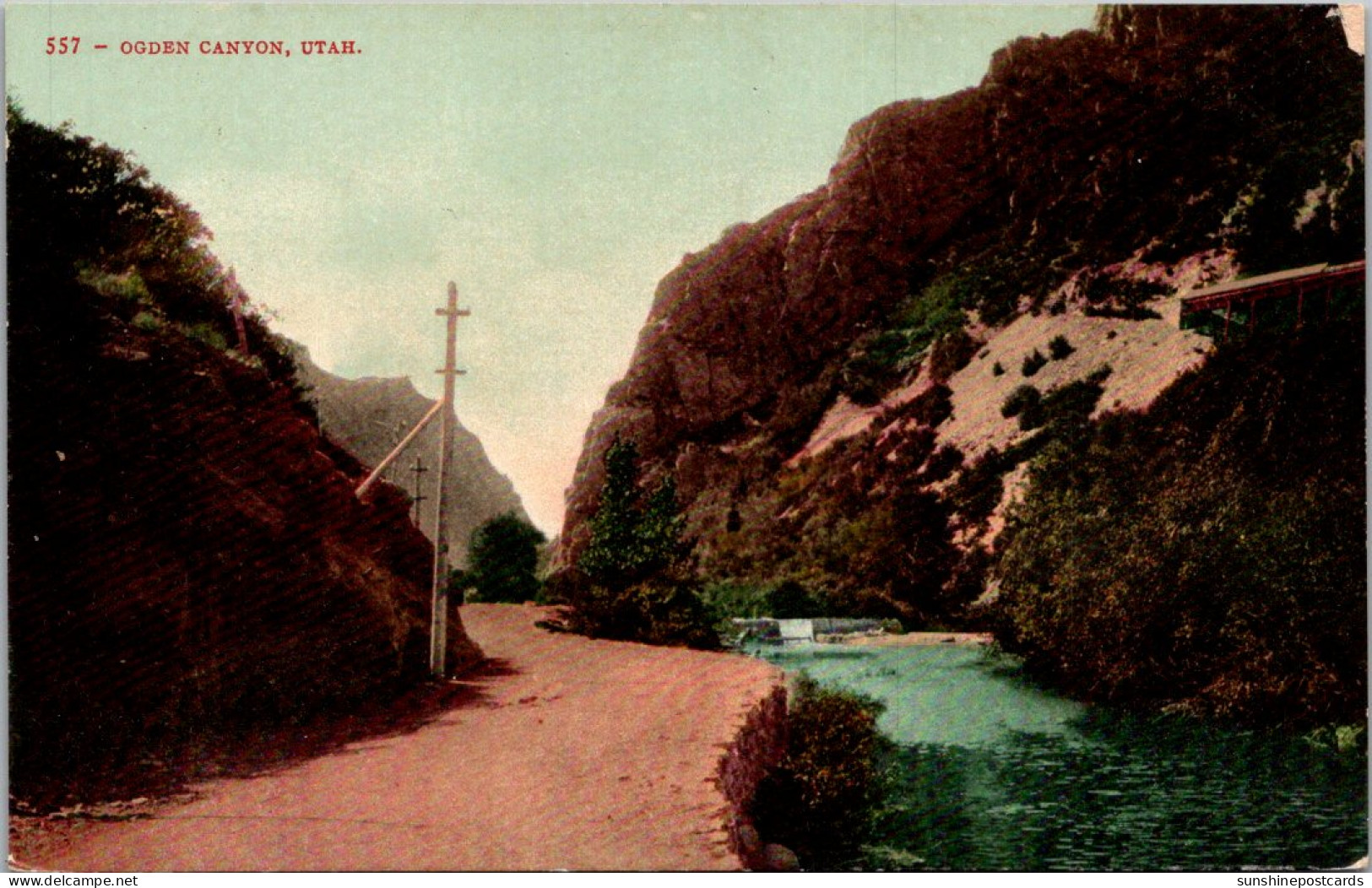 Utah Ogden Scene In Ogden Canyon - Ogden