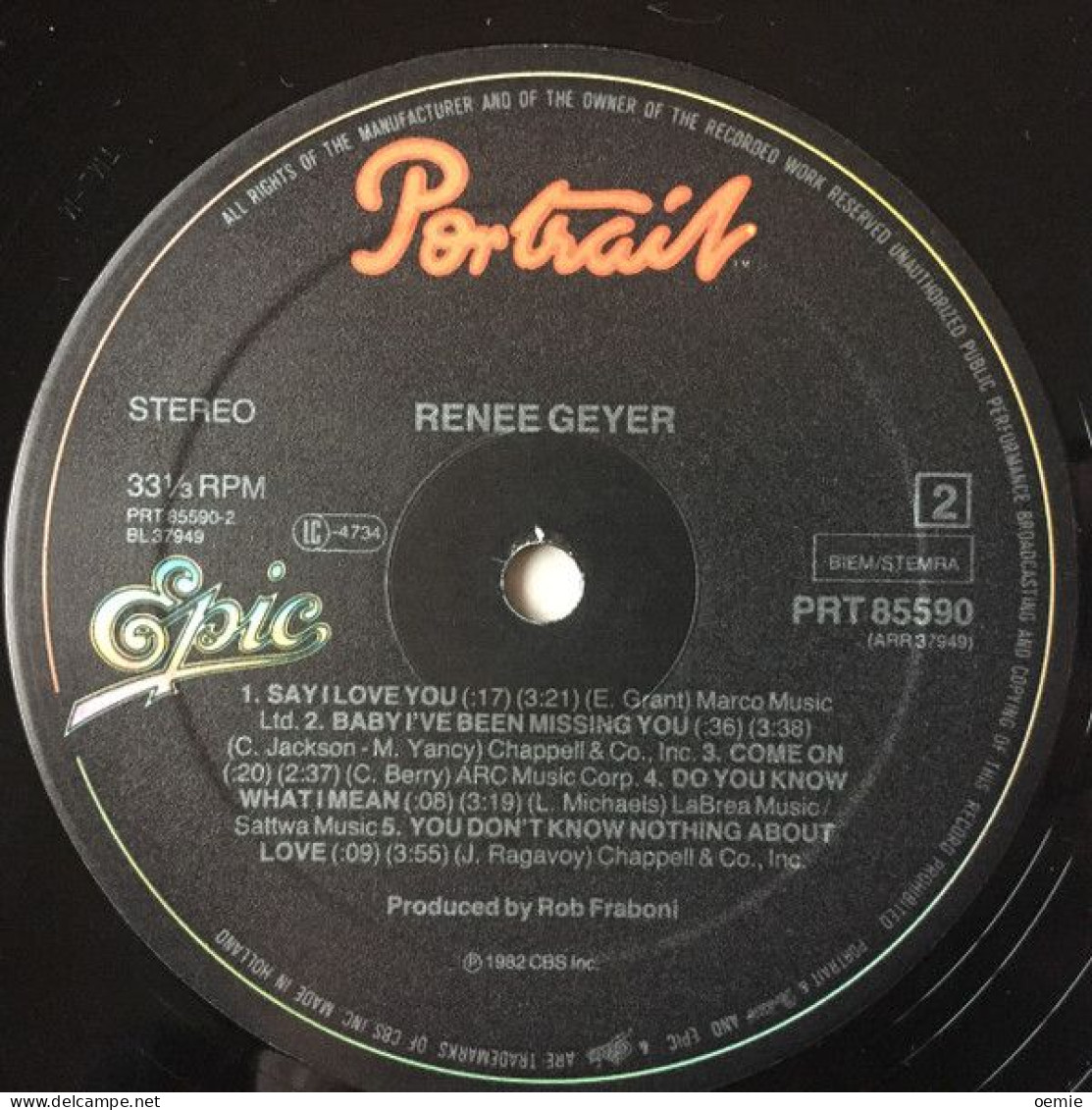 RENEE  GEYER  /  PORTRAIT - Sonstige - Englische Musik