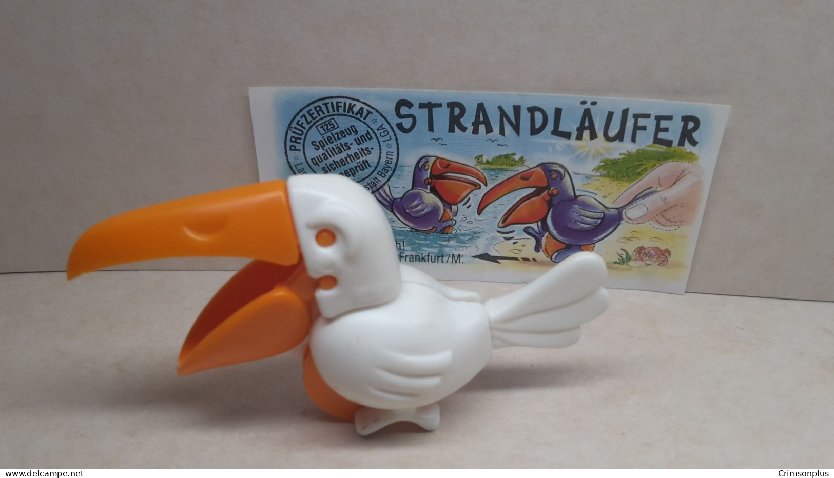 1995 Ferrero - Kinder Surprise - 618209  - Strandläufer + BPZ - Monoblocs