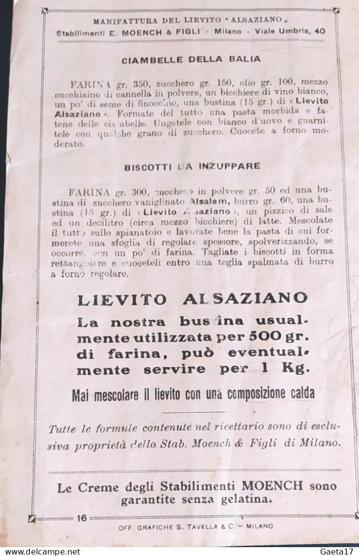 Lievito Alsaziano Ricettario - Maison Et Cuisine