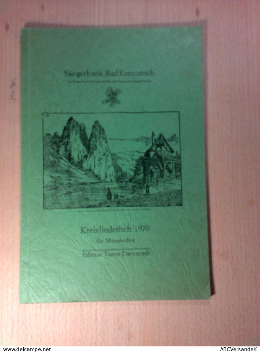 Kreisliederheft 1970 Für Männerchor - Music