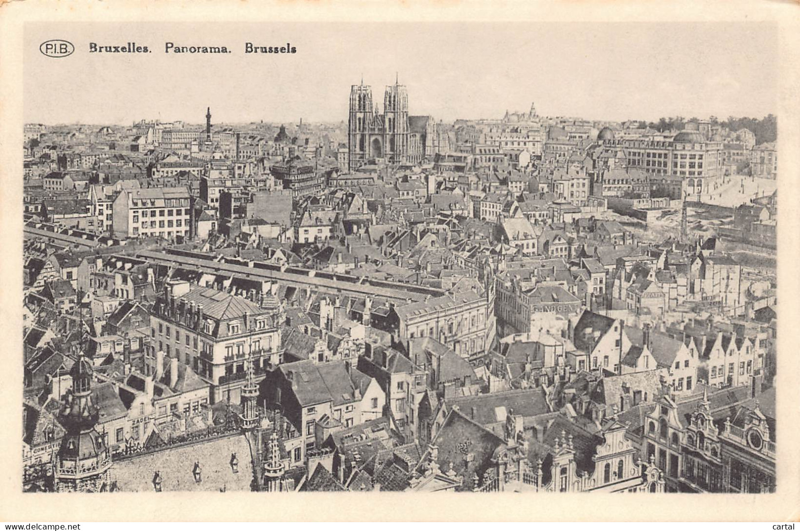 BRUXELLES - Panorama - Panoramische Zichten, Meerdere Zichten