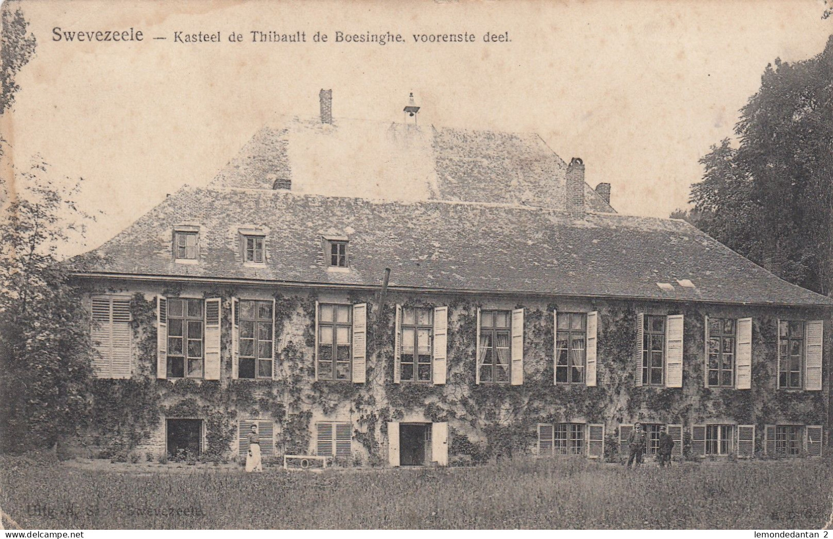 Zwevezele - Swevezeele - Kasteel De Thibault De Boesinghe - Wingene