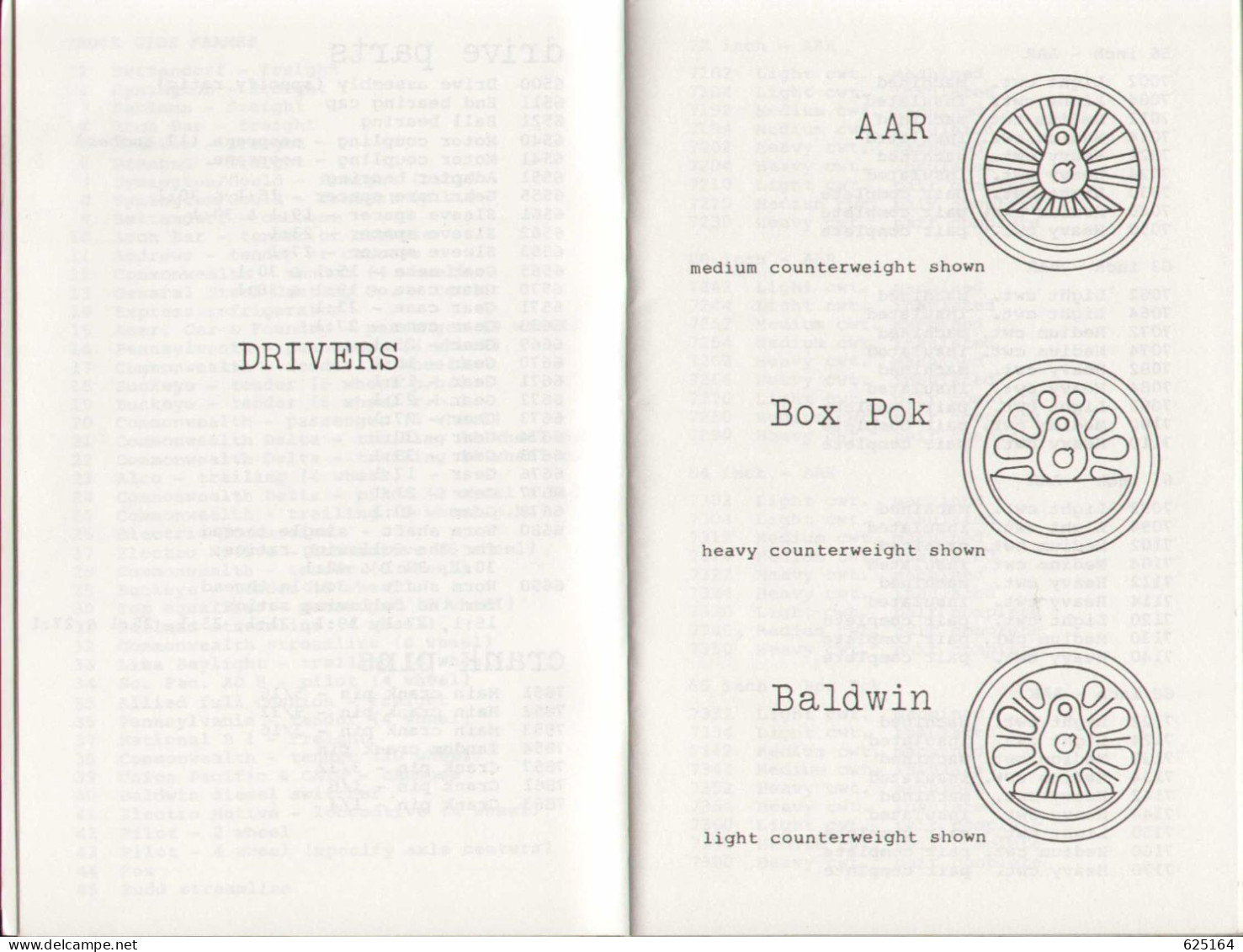 Catalogue LOBAUGH SCALE MODELS 1976 Parts Manual  O Gauge 1:48 - Inglés