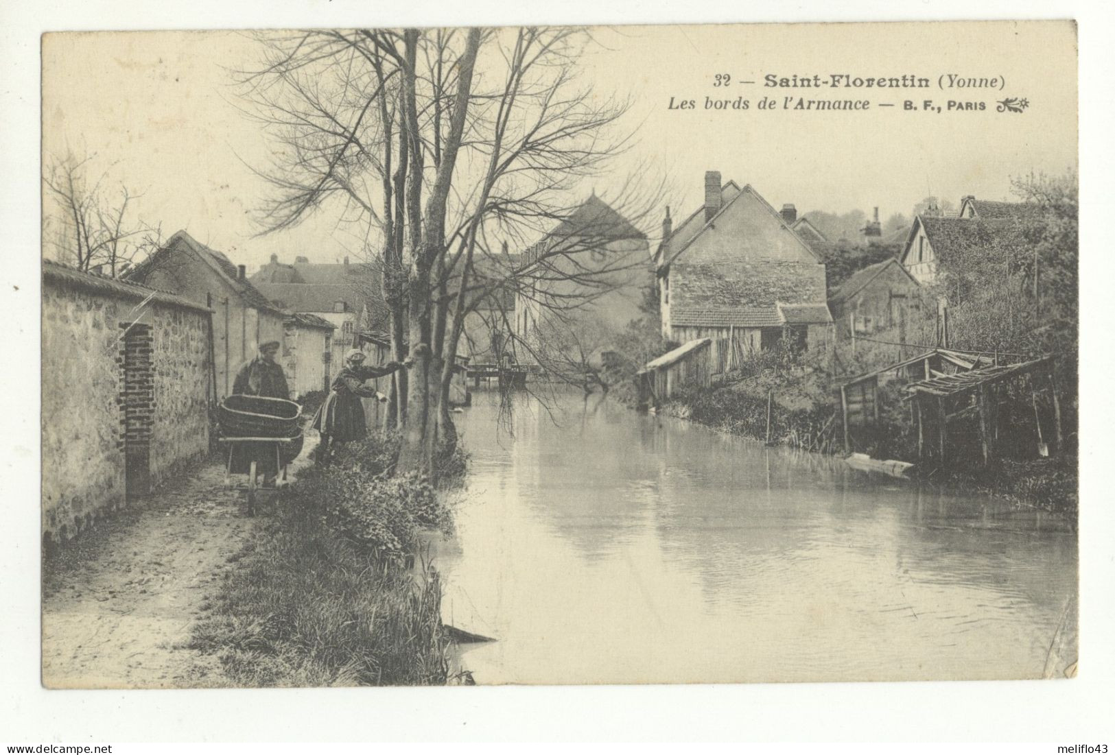 89/CPA A - Saint Florentin - Les Bords De L'Armance - Saint Florentin