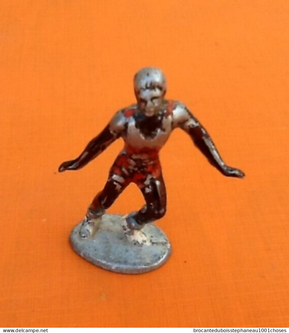 Figurine Aluminium Quiralu, Aludo...  Série Sport Joueur De Football - Figurini & Soldatini