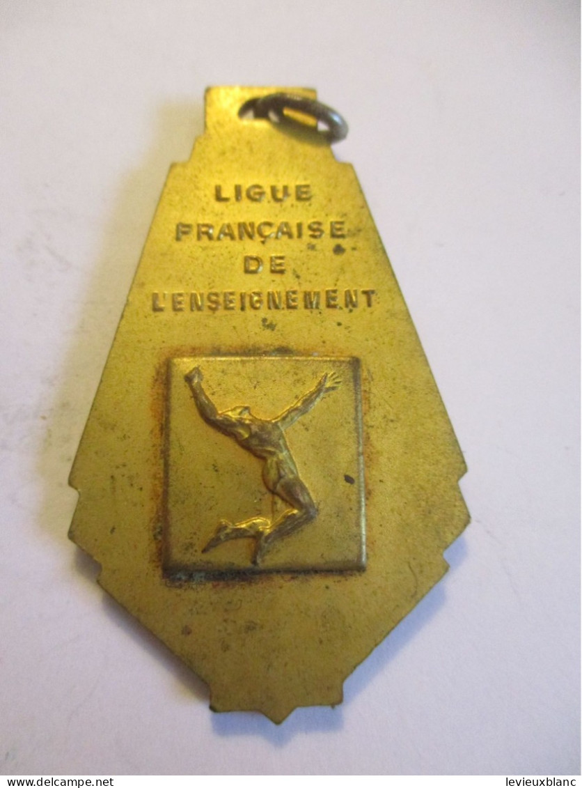 Médaille De Sport/Athlétisme/ UFOLEP/Ligue Française De L'Enseignement/ 1950 - 1980    SPO429 - Athlétisme