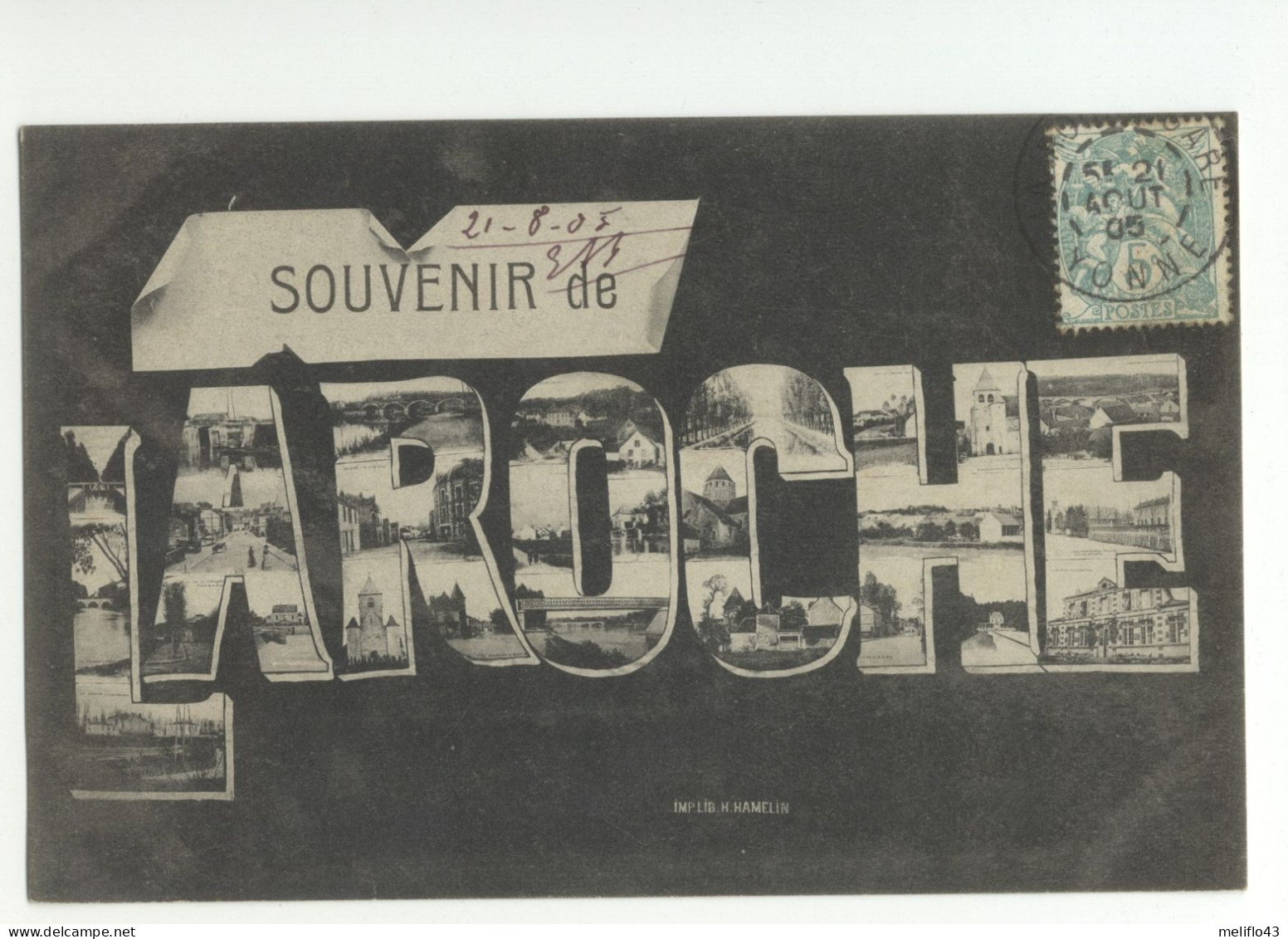 89/CPA - Souvenir De Laroche - Laroche Saint Cydroine