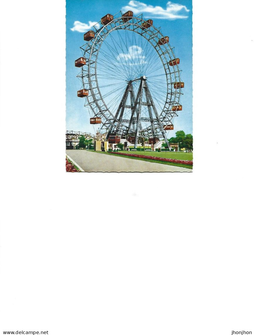 Osterreich- Postcard Unused -  Vienna - The Prater And The Giant Whell - Prater