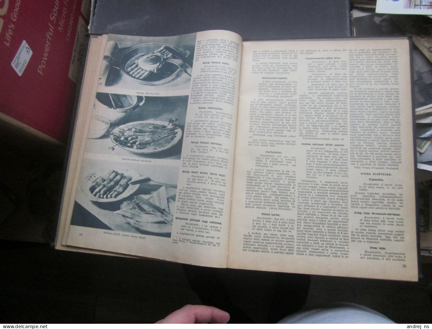 Book Of Recipes For Cakes Hungari A PH Uj Szakacskonyve Es 1001 Jotanacs Haziasszonyoknak - Livres Anciens