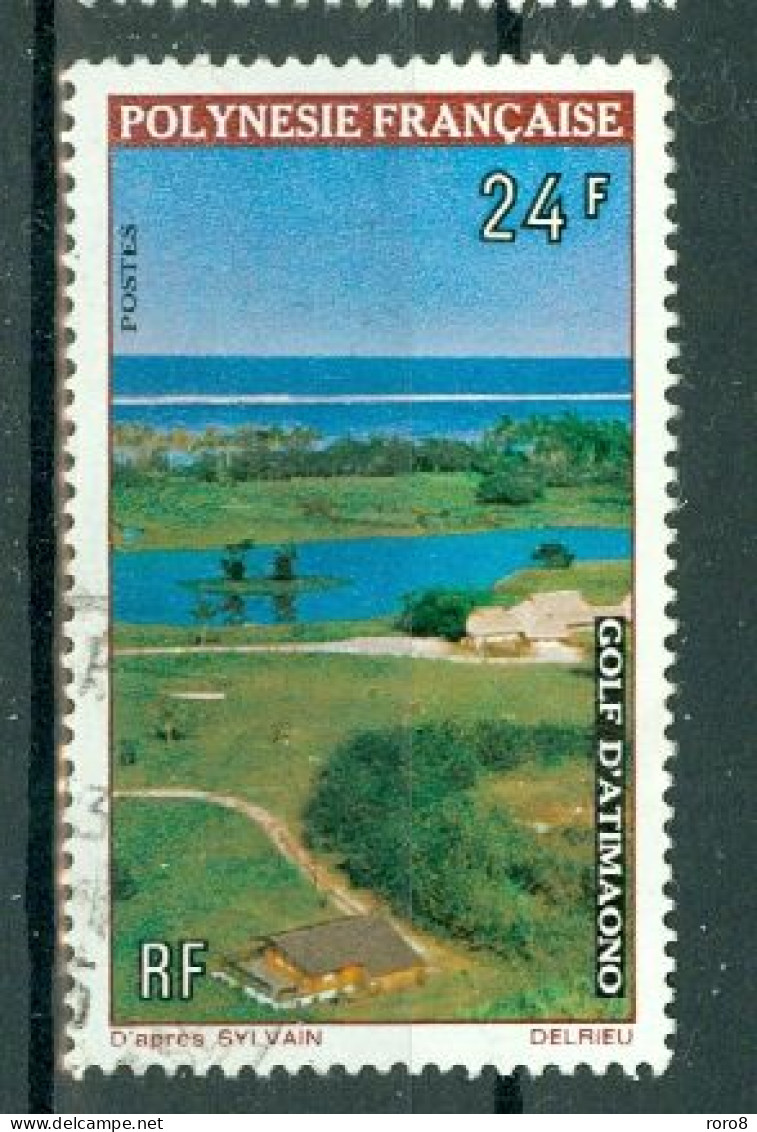 POLYNESIE - N°95 Oblitéré. Sport. Golf D'Atimaono. Sujets Divers. - Used Stamps