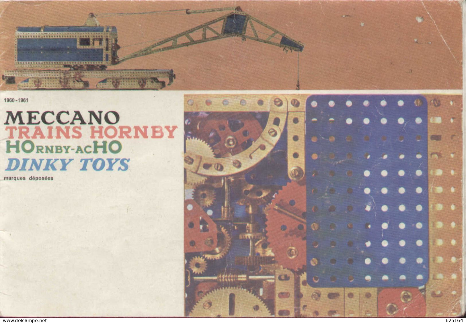 Catalogue HOrnby-acHO 1960/61 MECCANO HORNBY OO DINKY TOYS + Prix FF - Francese