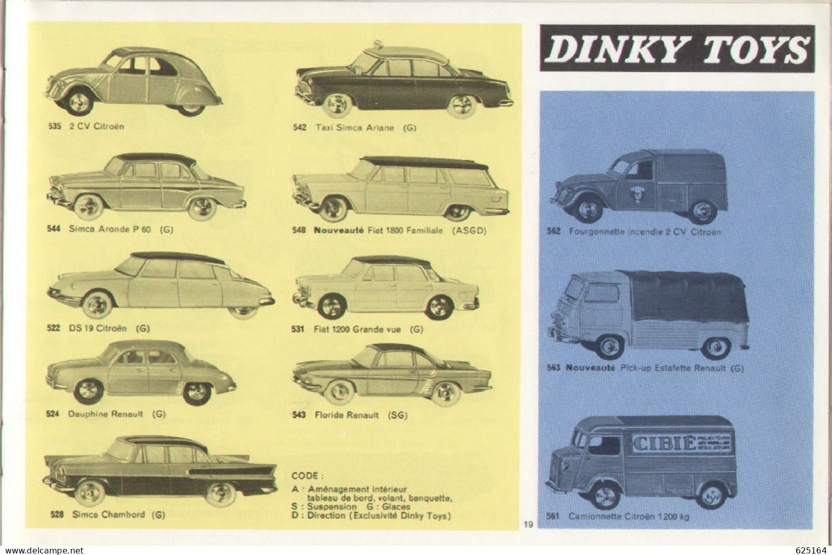 Catalogue HOrnby-acHO 1960/61 MECCANO HORNBY OO DINKY TOYS + Prix FF - Francés